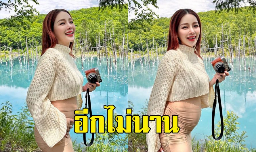 ใกล้เข้ามาแล้ว “แอร์ ภัณฑิลา” เผยภาพความสวย อายุครรภ์ 7 เดือน